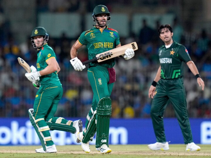 आईसीसी विश्व कप के रोमांचक मुकाबले में दक्षिण अफ्रीका ने पाकिस्तान को 1 विकेट से हराया