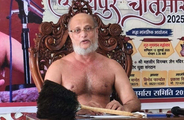 यदि मेरे वचन से एक व्यक्ति का भी जीवन बदलता है तो मेरा उदयपुर में चातुर्मास करना सार्थक : आचार्य पुलक सागर